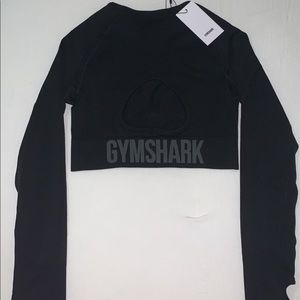 SOLD- Gymshark Long Sleeve Crop Top Brand New with Tags Size Medium